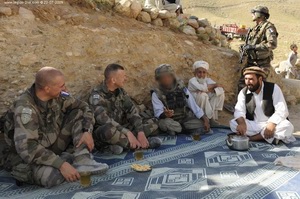 Legionári nadväzujú dobré 
vzťahy s afgáncami.